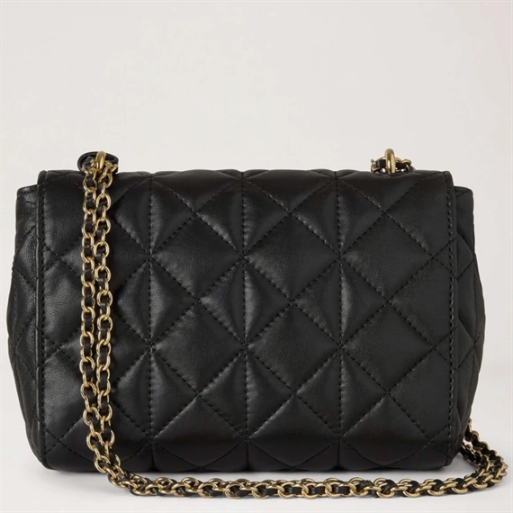 Mulberry Lily Black Quilted Nappa 